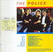 The Police Synchronicity 83 + Ticket stub UK tour programme POLTRSY660538