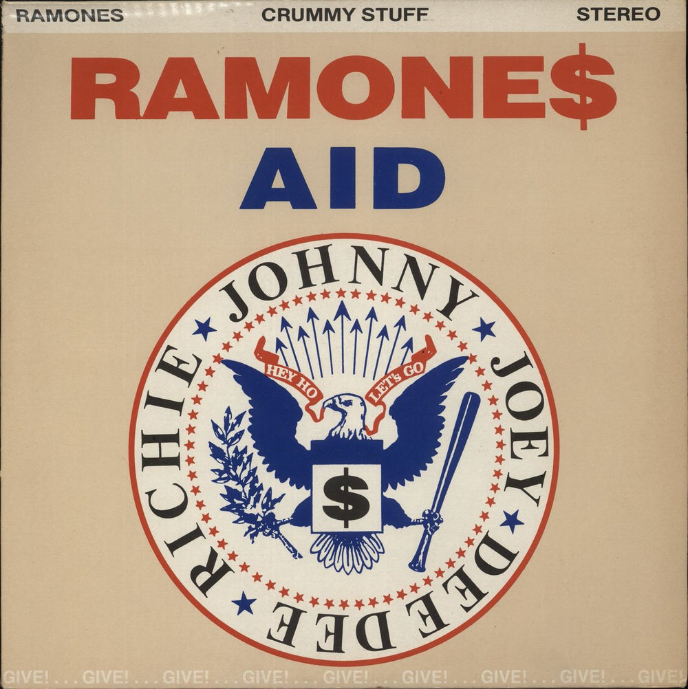 The Ramones Crummy Stuff - VG UK 12" vinyl single (12 inch record / Maxi-single) BEG167T