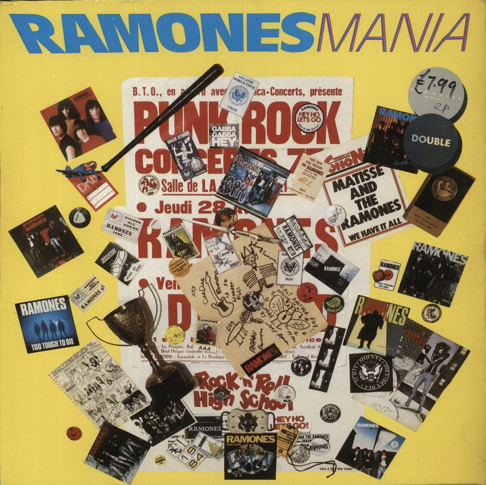 The Ramones Ramones Mania - VG German 2-LP vinyl record set (Double LP Album) 925709-1