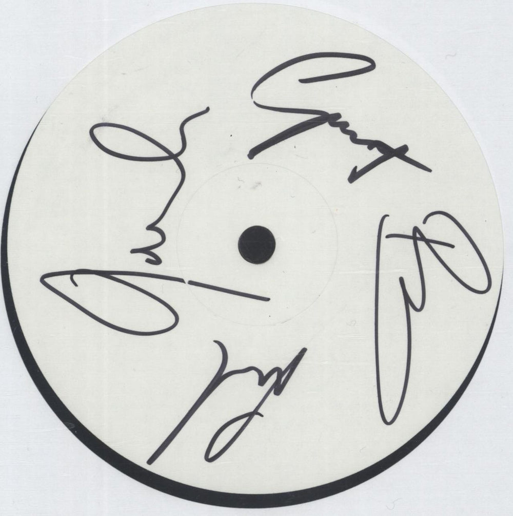 The Rifles Great Escape - Neon Green Vinyl + Autographed Test Pressing + Autographed Print UK 3-LP vinyl record set (Triple LP Album)