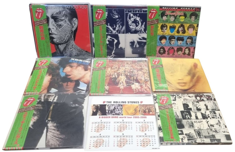 The Rolling Stones A Bigger Bang World Tour 2005 - 2006 Japanese CD Album Box Set 4988006833685