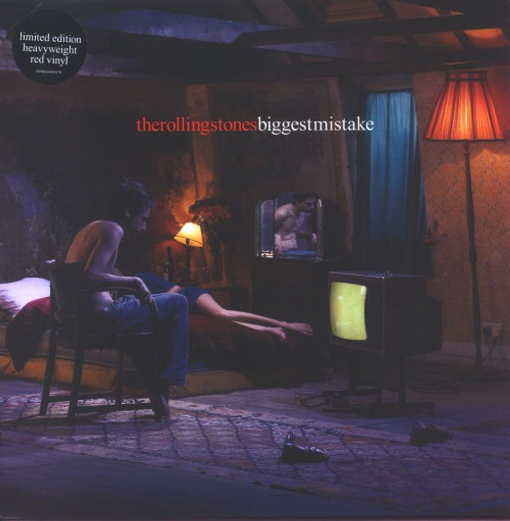 The Rolling Stones Biggest Mistake - Red Vinyl UK 7" vinyl single (7 inch record / 45) VS1914