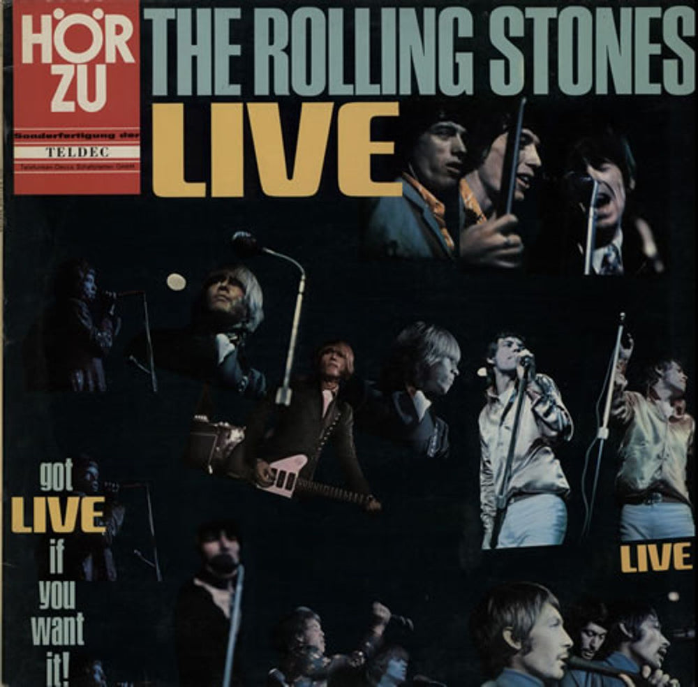 The Rolling Stones Got Live If You Want It German vinyl LP album (LP record) SHZT547