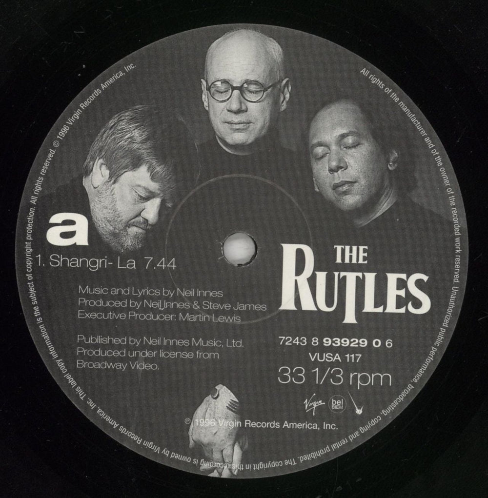 The Rutles Shangri-la UK 10" vinyl single (10 inch record) RTL10SH75406
