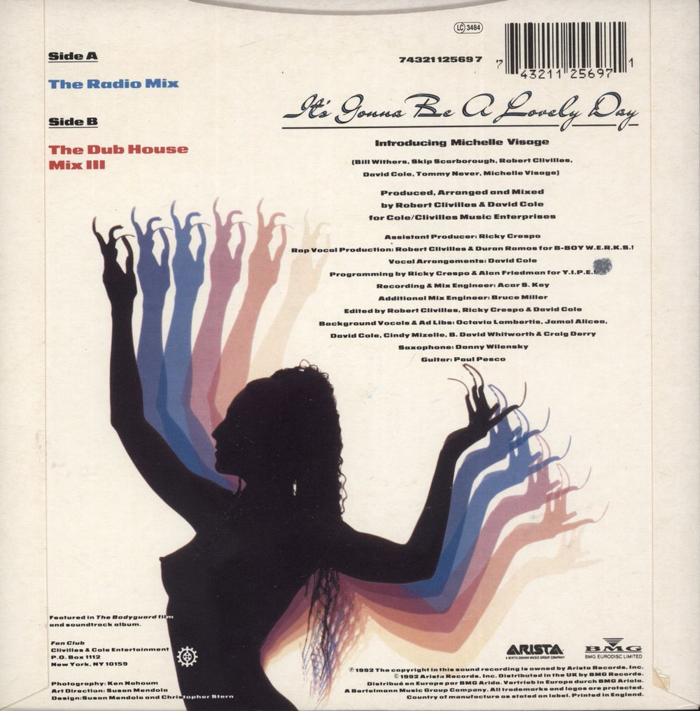 THE S.O.U.L. S.Y.S.T.E.M. It's Gonna Be A Lovely Day! UK 7" vinyl single (7 inch record / 45) 743211256971