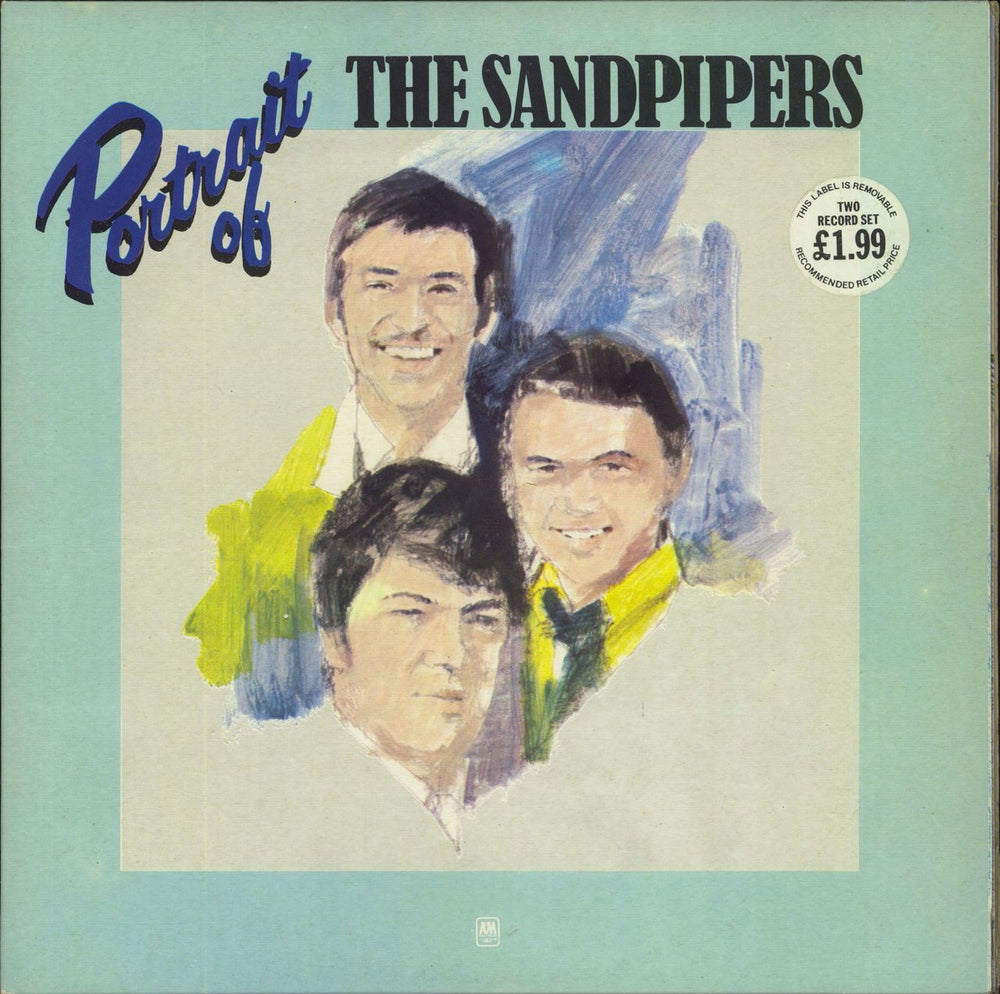 The Sandpipers Portrait Of The Sandpipers UK 2-LP vinyl record set (Double LP Album) AMLC4004