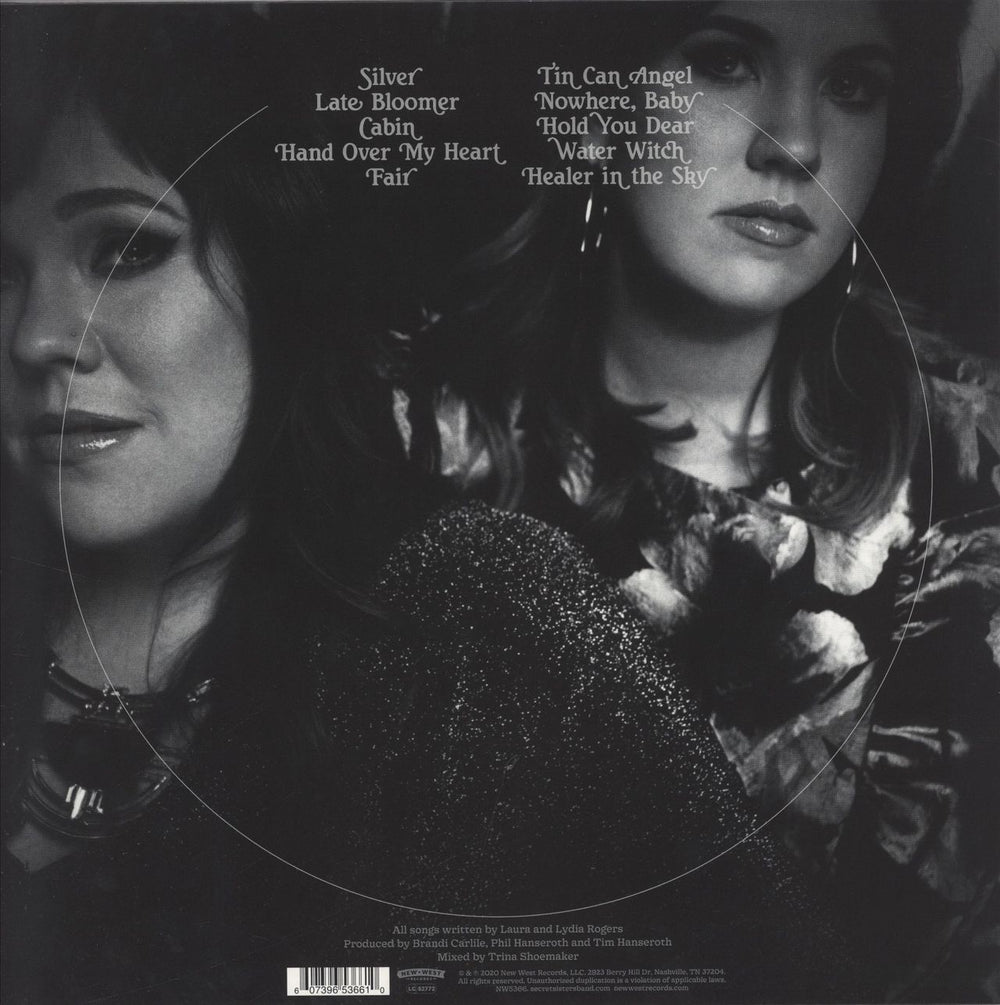 The Secret Sisters Saturn Return US vinyl LP album (LP record) 607396536610