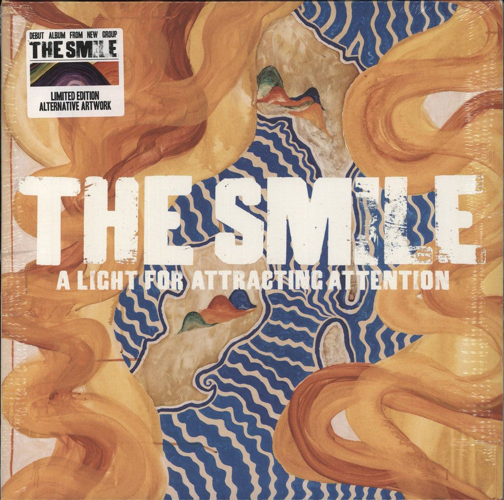 The Smile A Light For Attracting Attention - Smoke/Grey Vinyl + CD - Sealed UK 2-LP vinyl record set (Double LP Album) XL1196LPE2