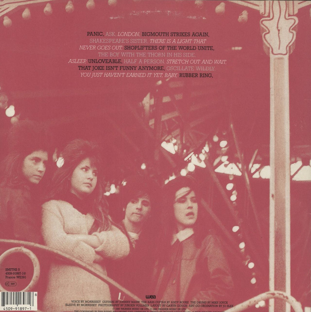 The Smiths The World Won't Listen - EX UK 10" vinyl single (10 inch record) 745099189716