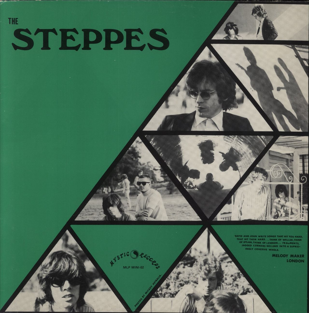 The Steppes The Steppes US 12" vinyl single (12 inch record / Maxi-single) MLPMINI-02