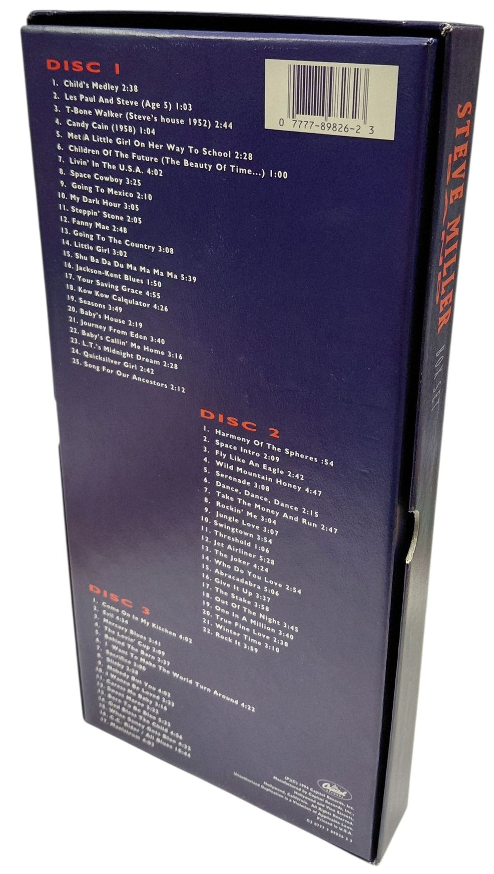 The Steve Miller Band Box Set US CD Album Box Set 1994