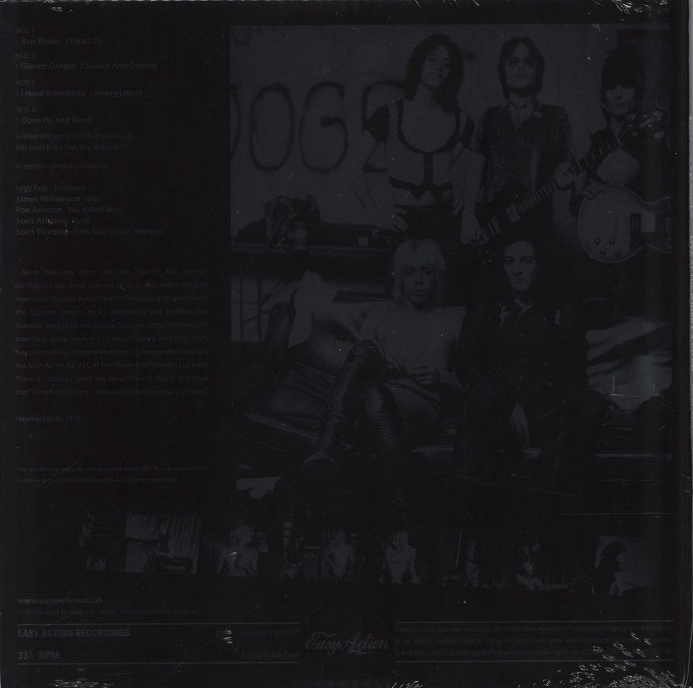 The Stooges Live At The Whisky A Go Go - RSD 2021 - Splatter Vinyl - Sealed UK 2-LP vinyl record set (Double LP Album) 5060446072318