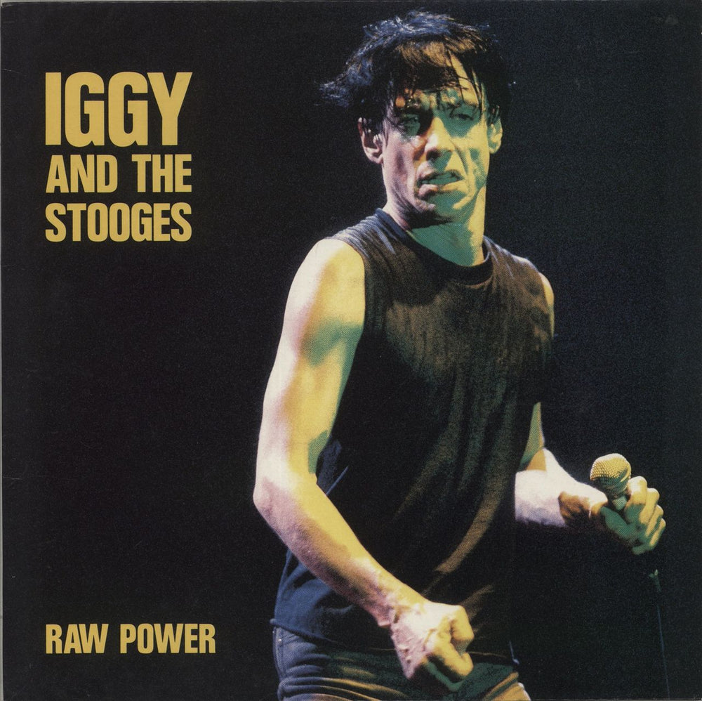 The Stooges Raw Power - Pink Vinyl French 12" vinyl single (12 inch record / Maxi-single) CAX2/EV10