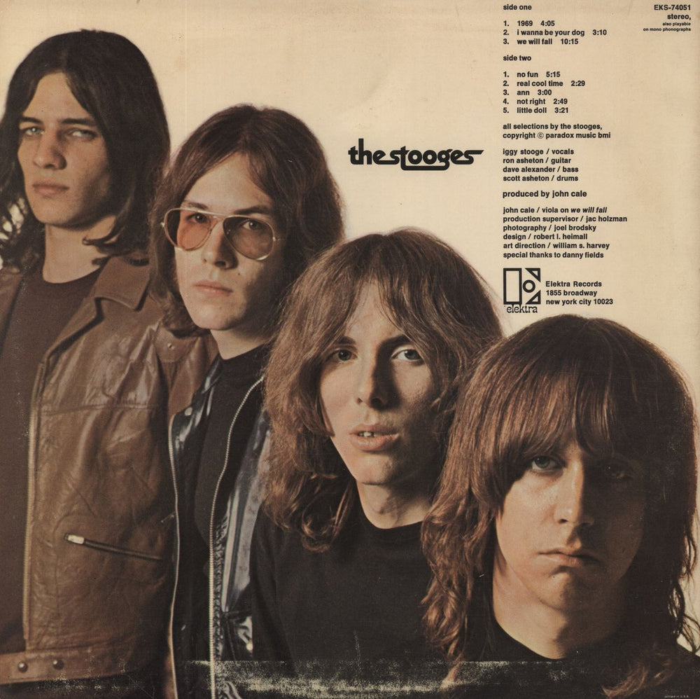 The Stooges The Stooges - EX US vinyl LP album (LP record)