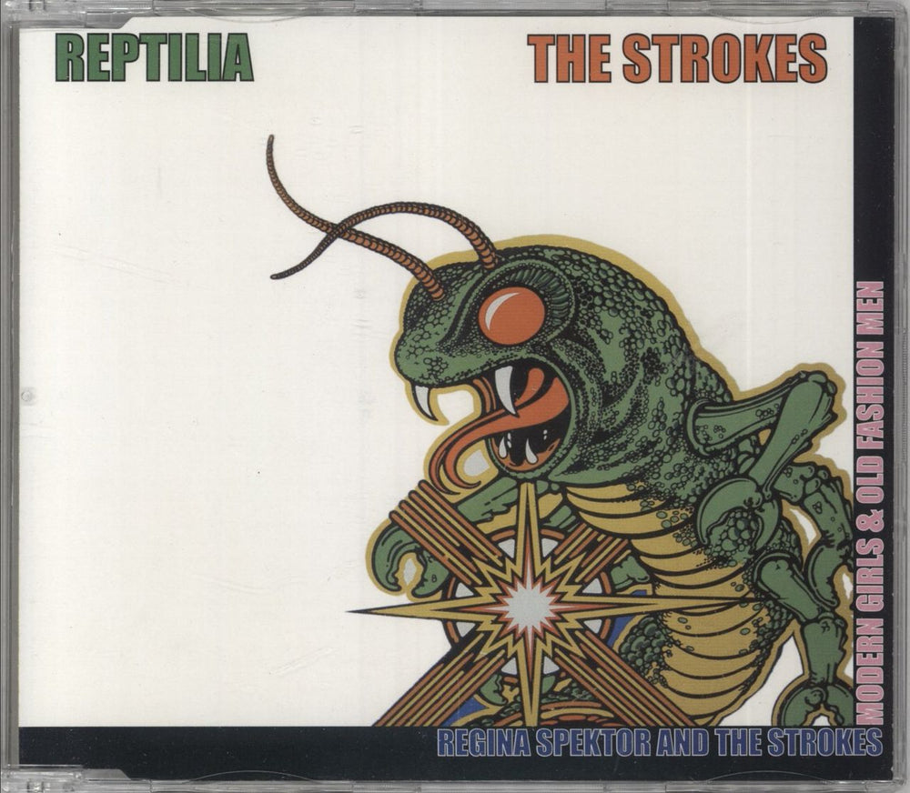 The Strokes Reptilia UK CD single (CD5 / 5") RTRADESCD155