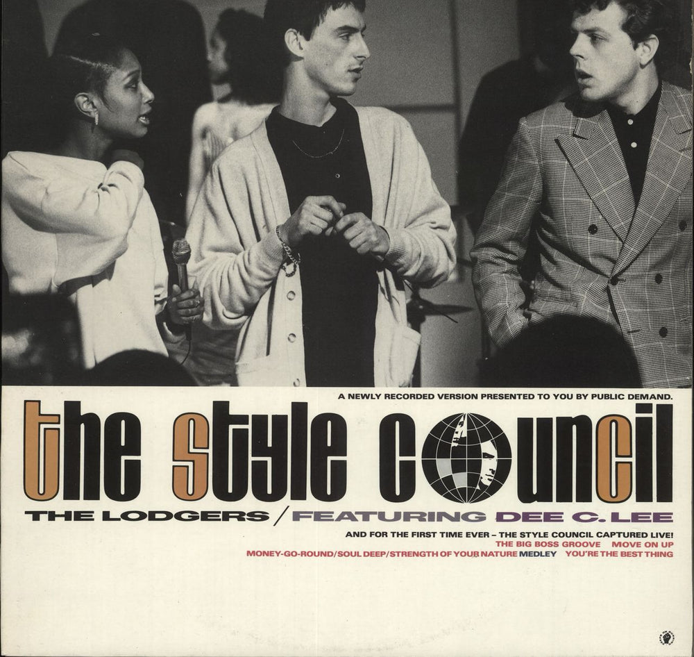 The Style Council The Lodgers + Insert - EX UK 12" vinyl single (12 inch record / Maxi-single) TSCX10