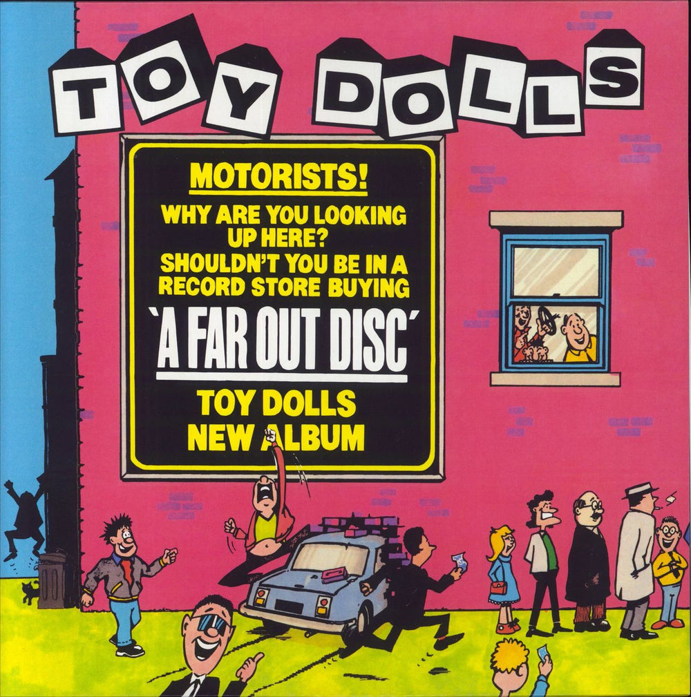 The Toy Dolls (70s) A Far Out Disc - Pink Vinyl Italian vinyl LP album (LP record) RRS189