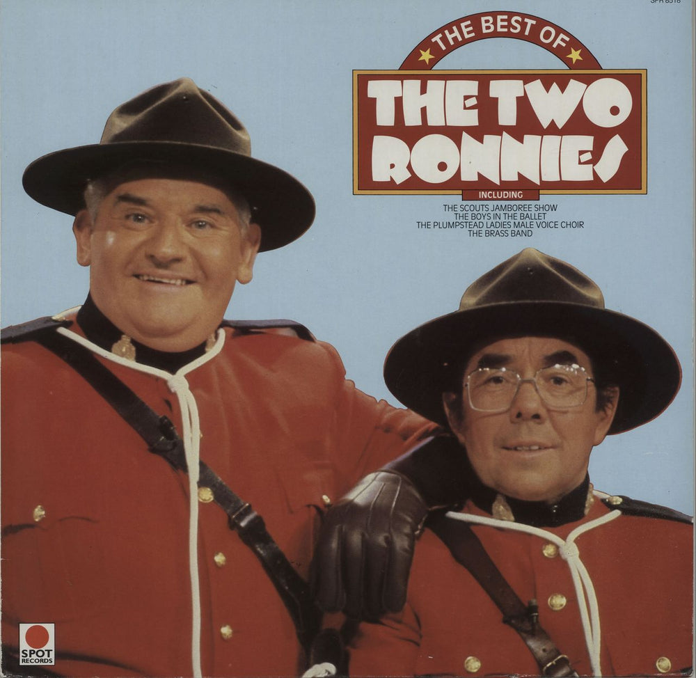 The Two Ronnies The Best Of The Two Ronnies UK vinyl LP album (LP record) SPR8518