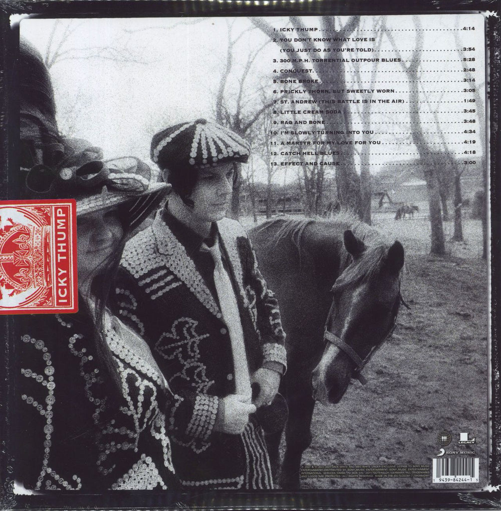 The White Stripes Icky Thump - 180 Gram - Sealed UK 2-LP vinyl record set (Double LP Album) 194398424415