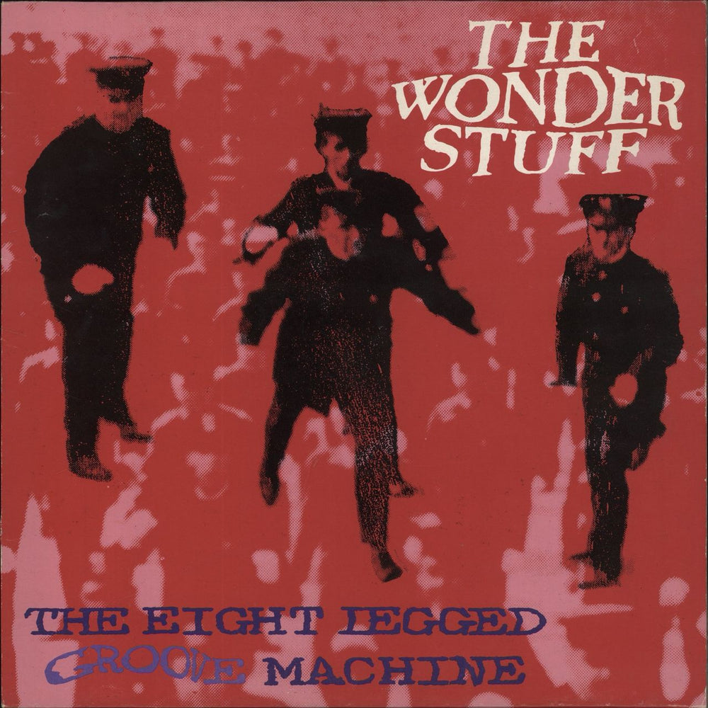 The Wonder Stuff The Eight Legged Groove Machine - VG UK vinyl LP album (LP record) GONLP1