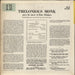 Thelonious Monk Thelonious Monk Plays Duke Ellington - 2nd UK vinyl LP album (LP record)