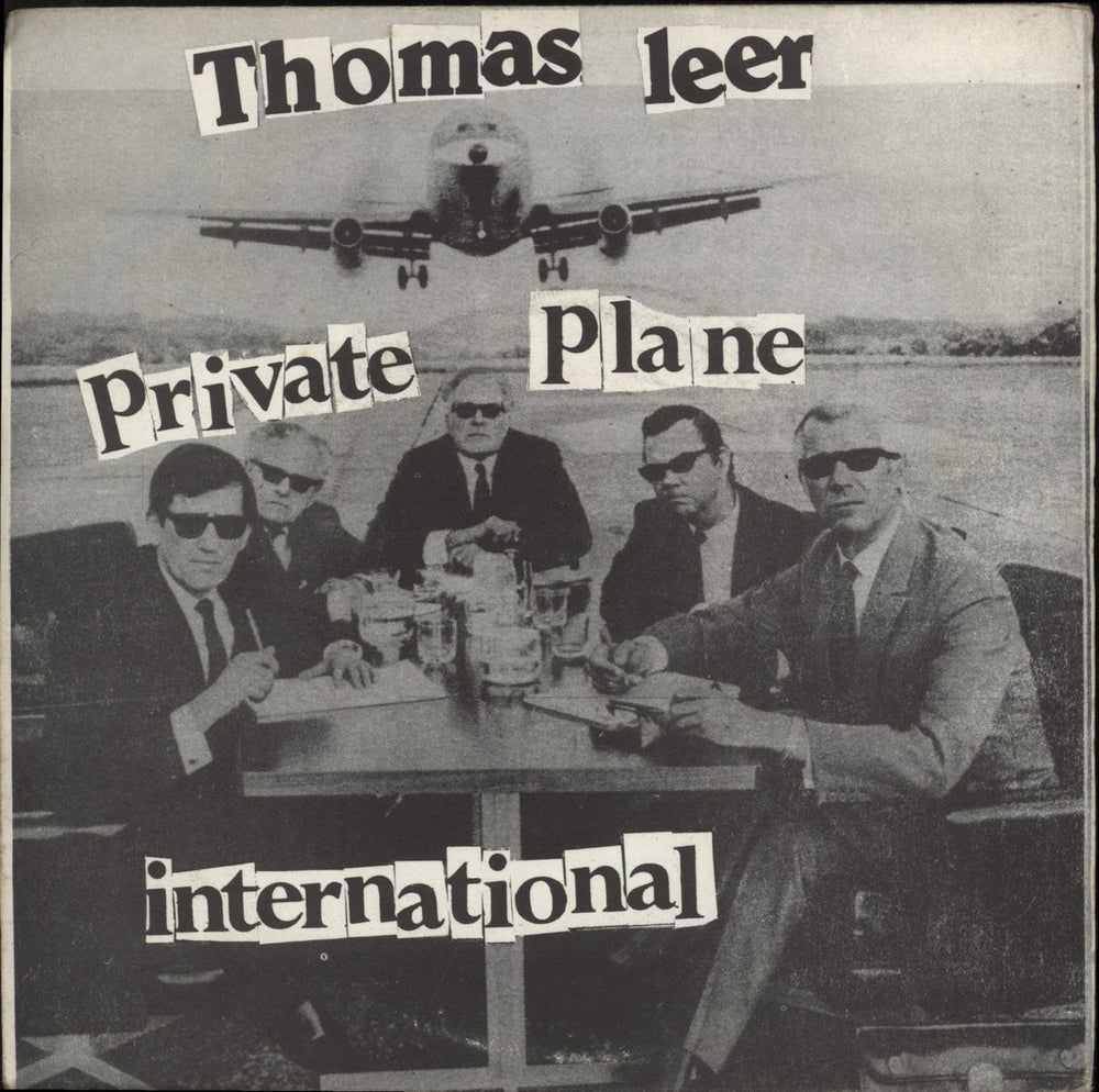 Thomas Leer Private Plane/ International UK 7" vinyl single (7 inch record / 45) OBCO001