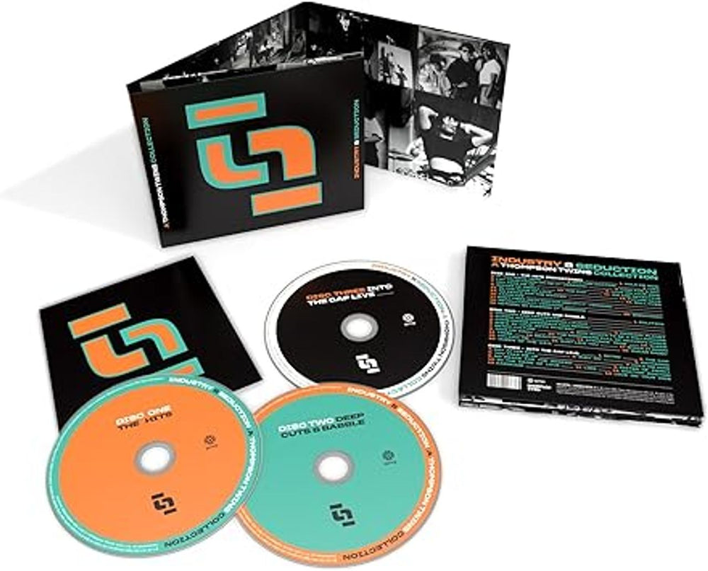 Thompson Twins Industry & Seduction: A Thompson Twins Collection - Deluxe 3-CD Set - Sealed UK 3-CD album set (Triple CD) 964186760