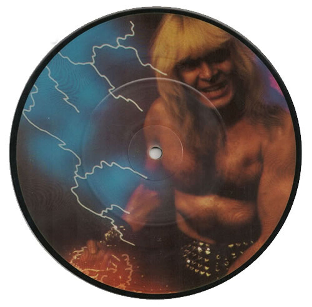Thor Let The Blood Run Red UK 7" vinyl picture disc (7 inch picture disc single) PION165