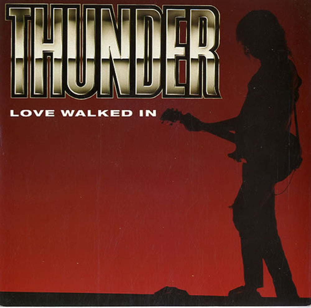 Thunder Love Walked In UK 7" vinyl single (7 inch record / 45) EM175