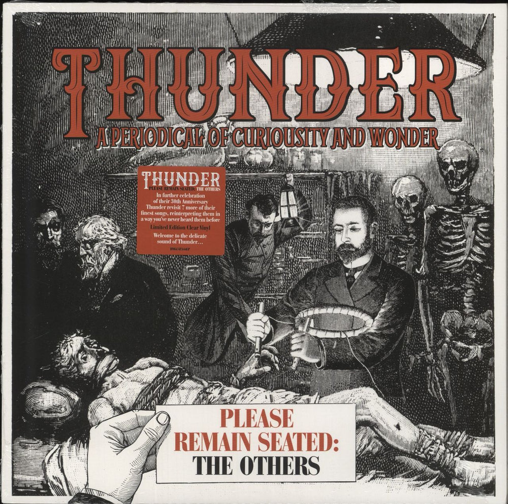 Thunder Please Remain Seated: The Others - Clear Vinyl UK vinyl LP album (LP record) BMGCAT344LP