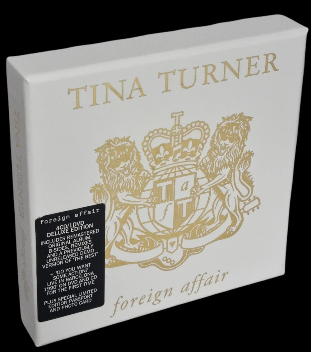 Tina Turner Foreign Affair UK CD Album Box Set 0190295154943
