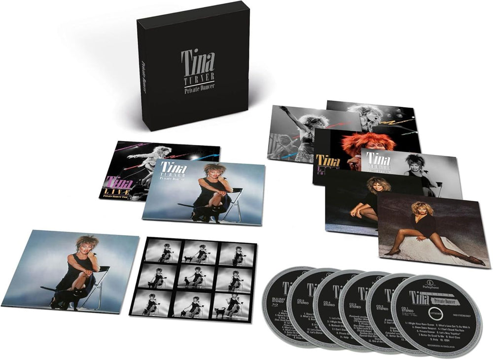 Tina Turner Private Dancer - 5CD/1Blu-Ray 40th Anniversary Box Set Edition - Sealed UK CD Album Box Set 5021732383327