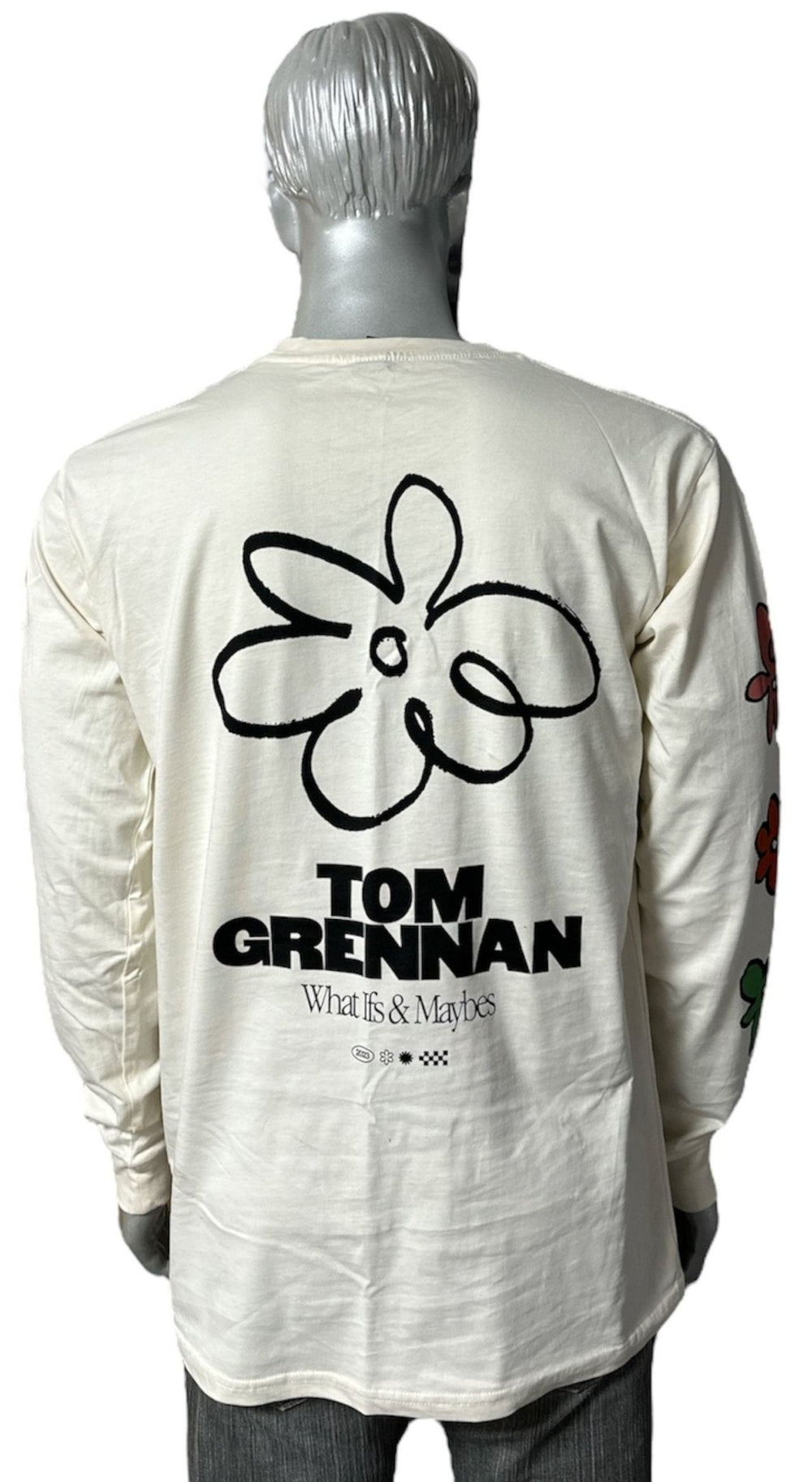 Tom Grennan What Ifs & Maybes - Cream Vinyl + Autographed Sleeve + T-Shirt UK vinyl LP album (LP record) 2023