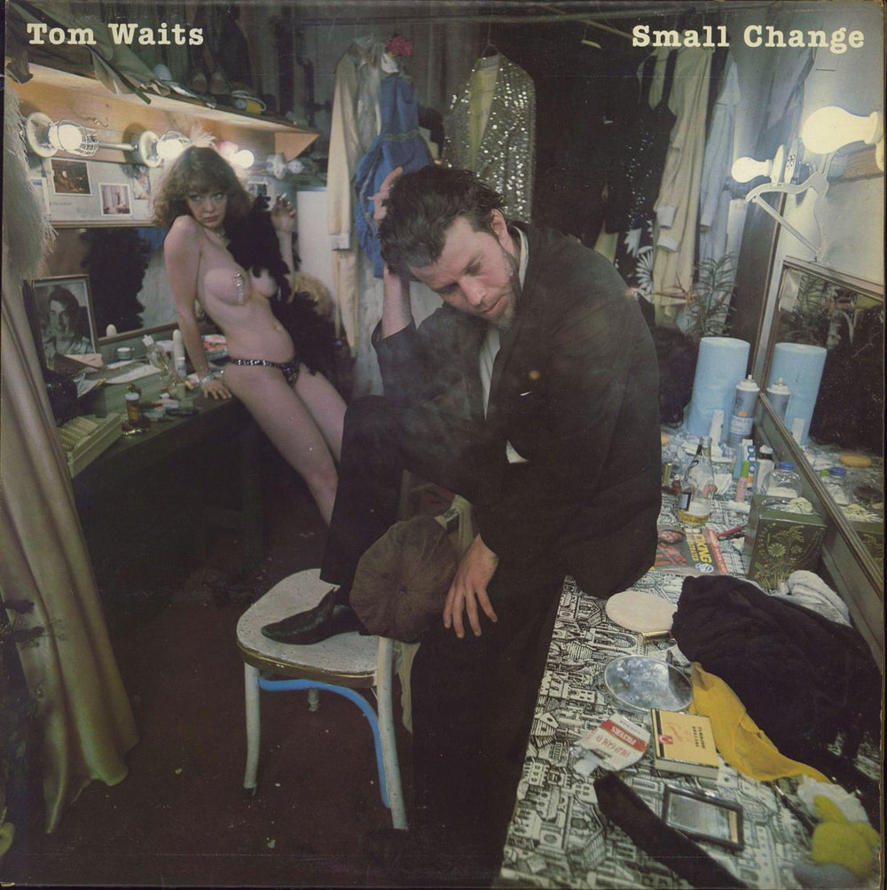 Tom Waits Small Change UK vinyl LP album (LP record) K53050