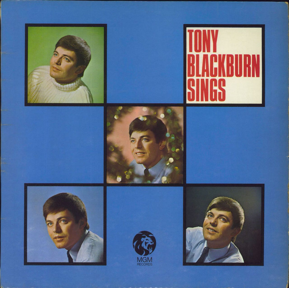 Tony Blackburn Tony Blackburn Sings UK vinyl LP album (LP record) MGMC8062