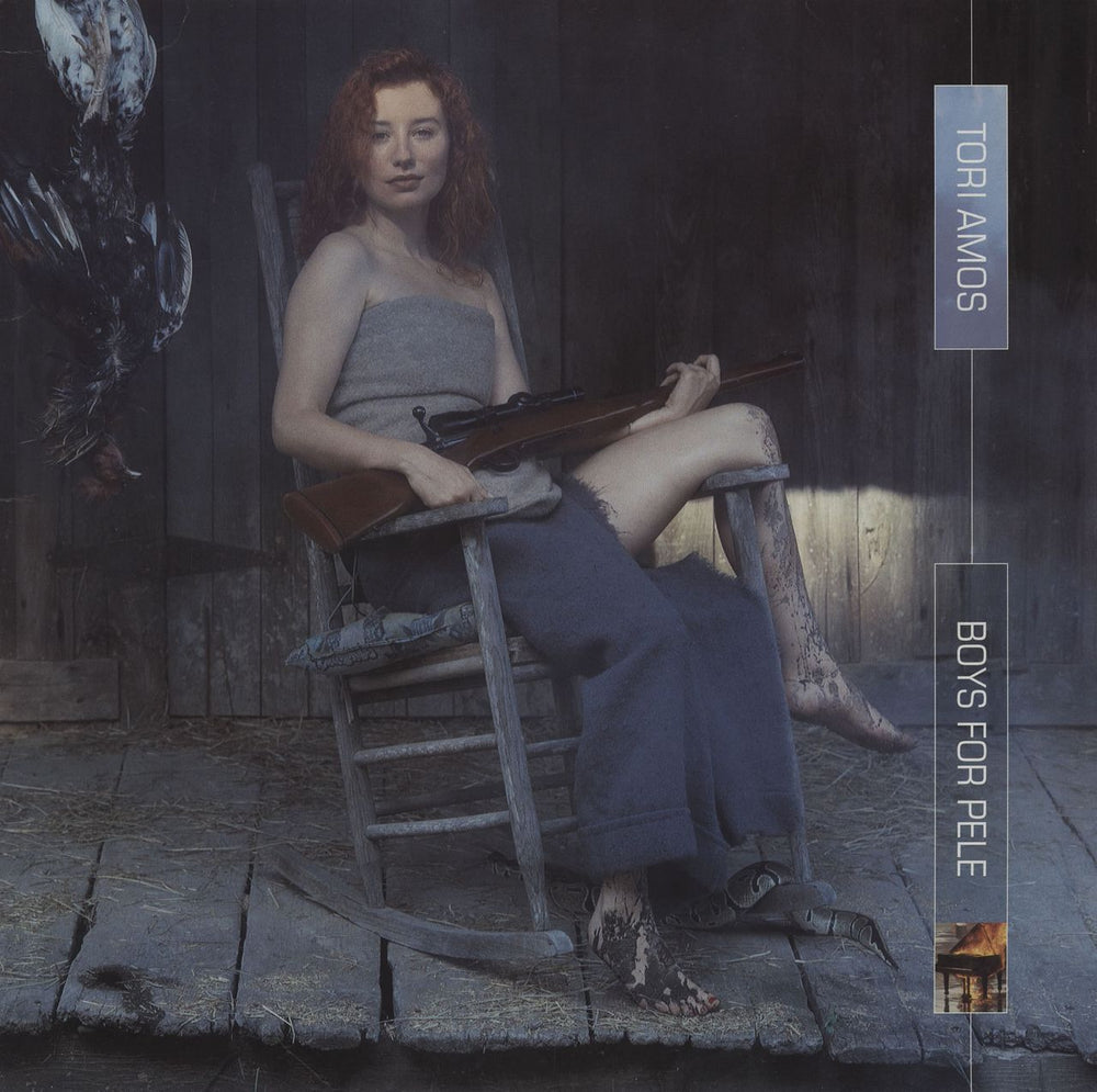 Tori Amos Boys For Pele - Clear Vinyl - EX US 2-LP vinyl record set (Double LP Album) 82862-1