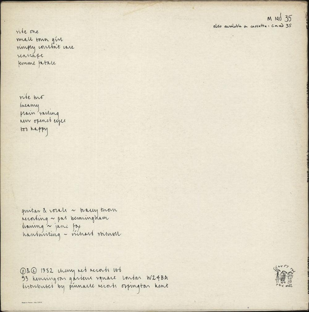 Tracey Thorn A Distant Shore - VG UK vinyl LP album (LP record)