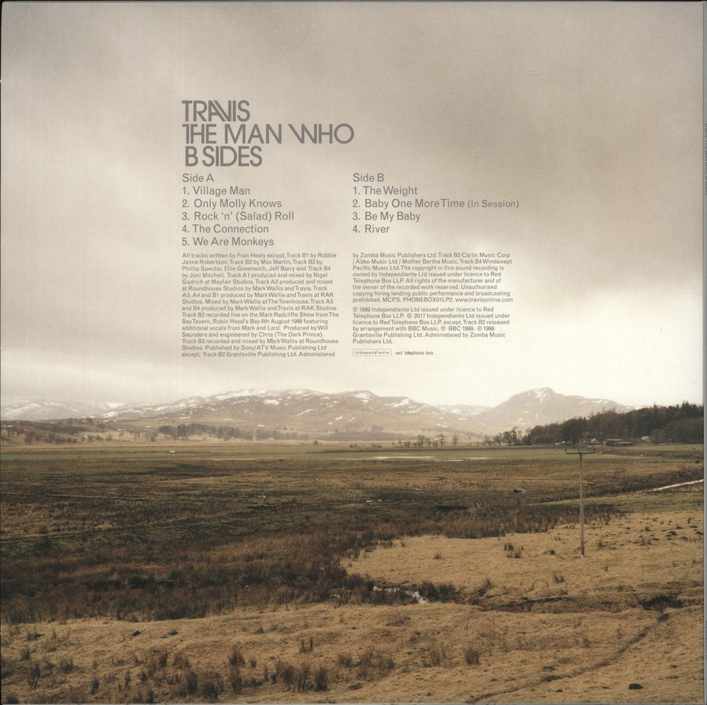 Travis (90s) The Man Who - Deluxe Edition UK box set PHONEBOX01