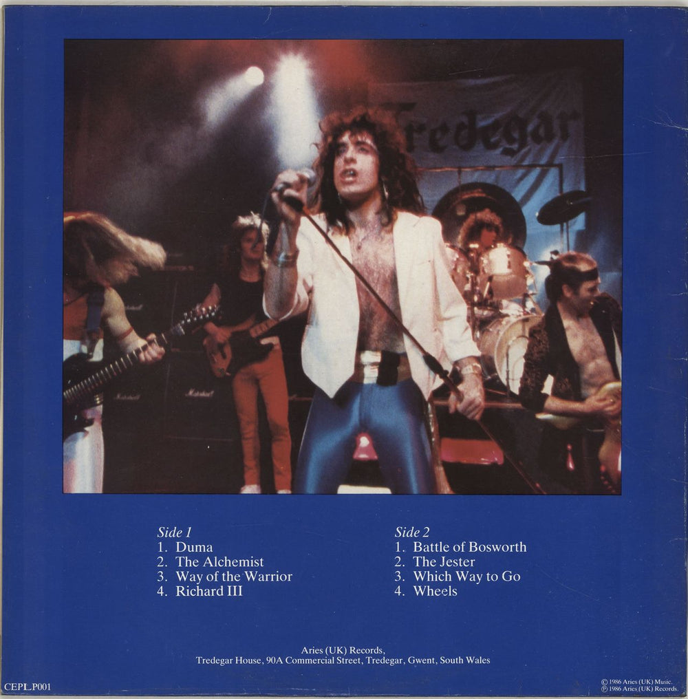 Tredegar Tredegar UK vinyl LP album (LP record)