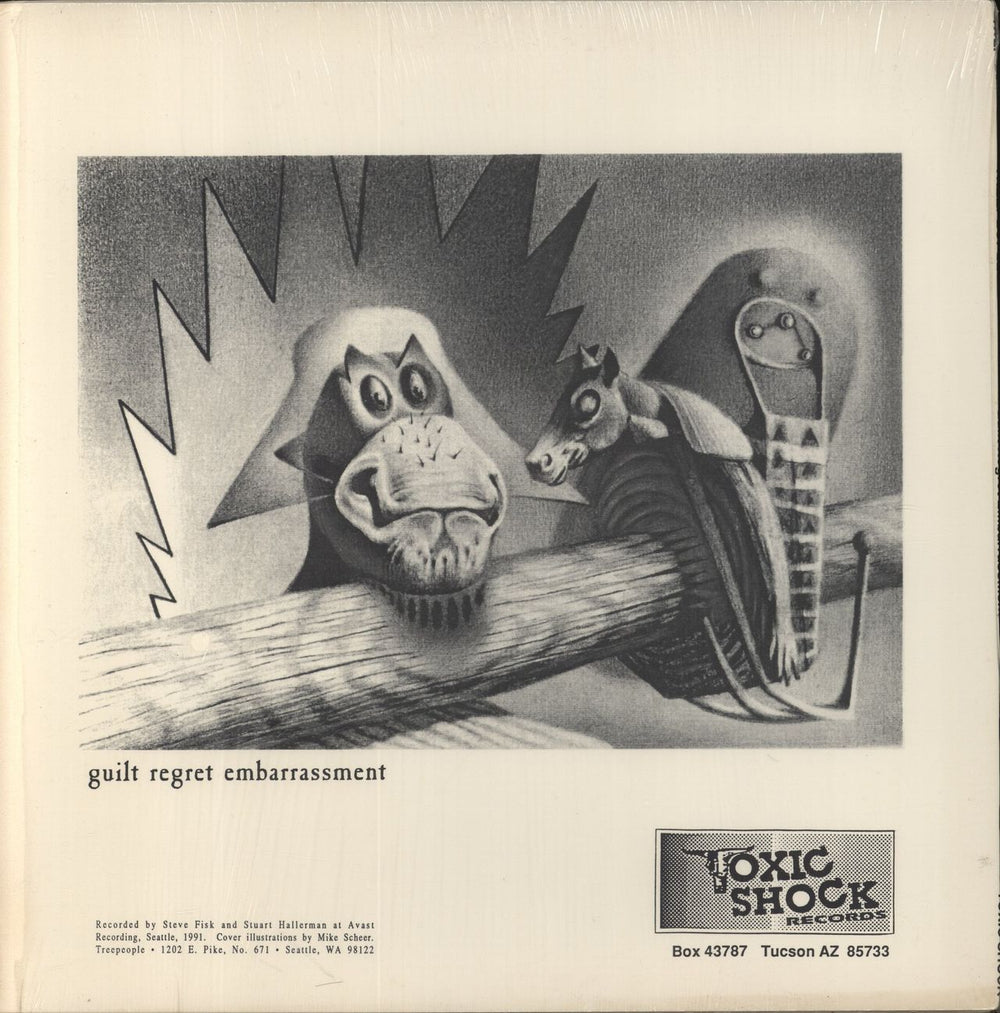 Treepeople Guilt Regret Embarrassment US vinyl LP album (LP record)