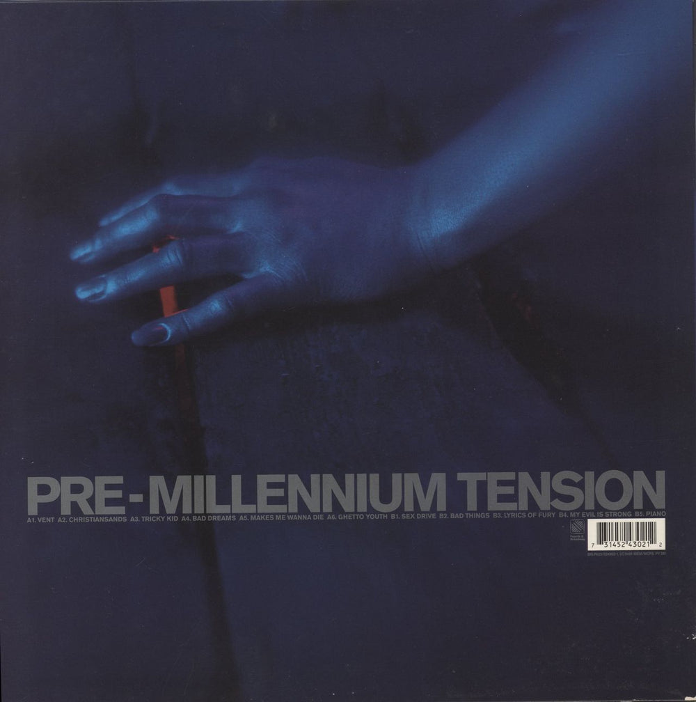 Tricky Pre-Millennium Tension UK vinyl LP album (LP record)
