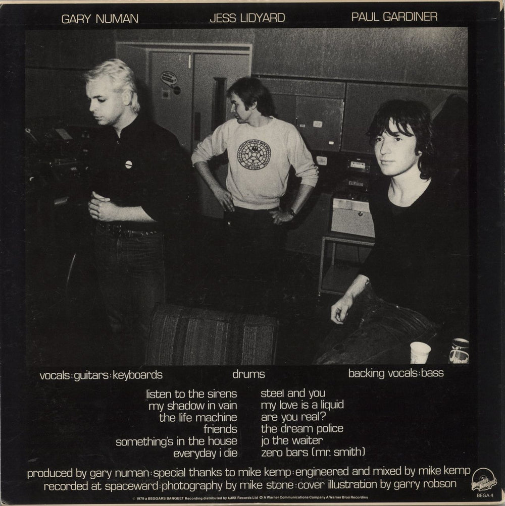 Tubeway Army Tubeway Army Japanese Promo vinyl LP album (LP record)