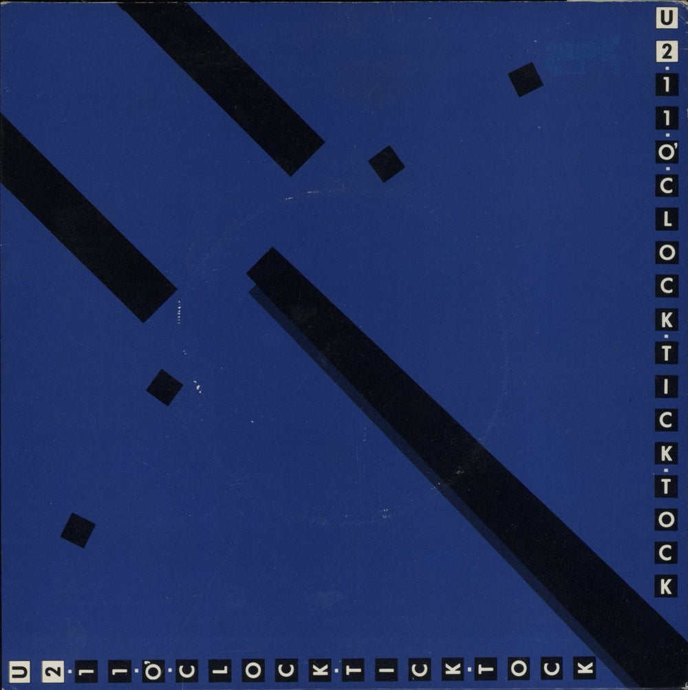 U2 11 O'Clock Tick Tock - P/S - EX UK 7" vinyl single (7 inch record / 45) WIP6601