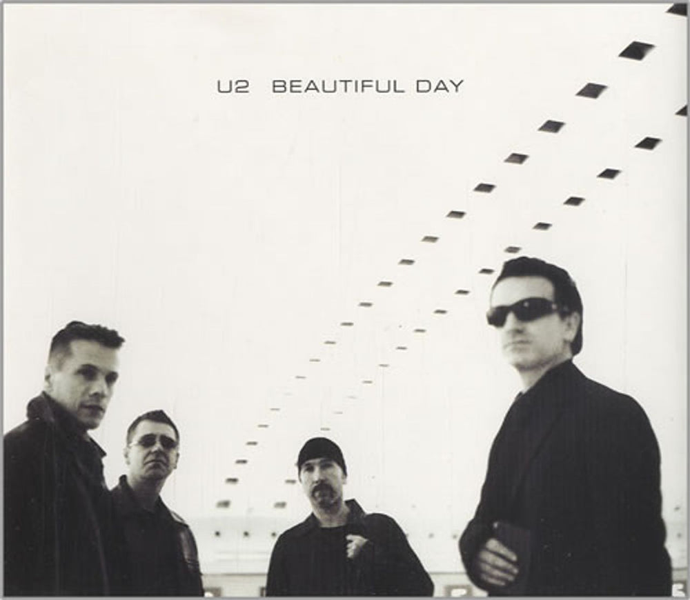 U2 Beautiful Day UK 2-CD single set (Double CD single) CID/X766