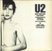 U2 New Year's Day - P/S - EX UK 12" vinyl single (12 inch record / Maxi-single) 12WIP6848