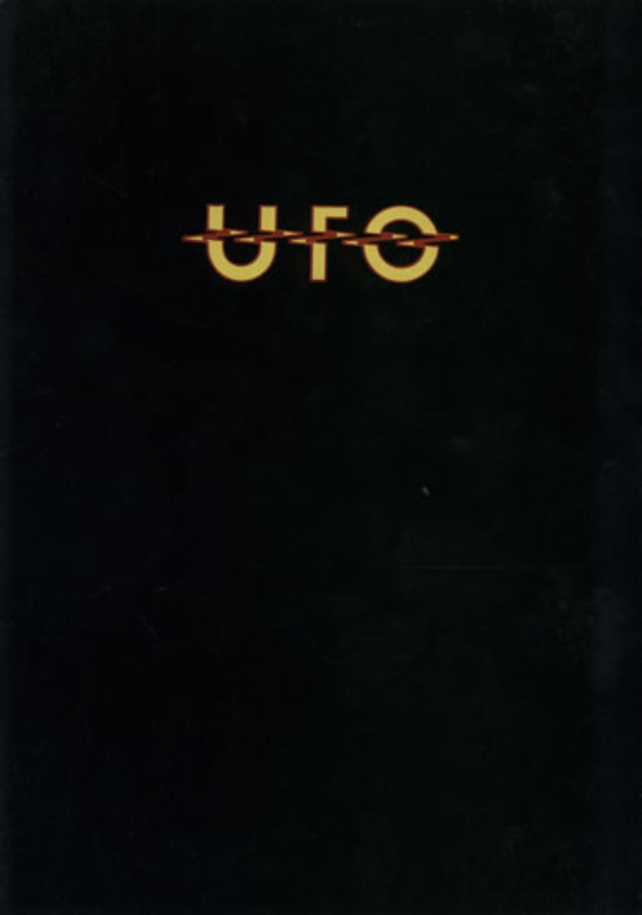 UFO 1981 Tour UK tour programme TOUR PROGRAMME