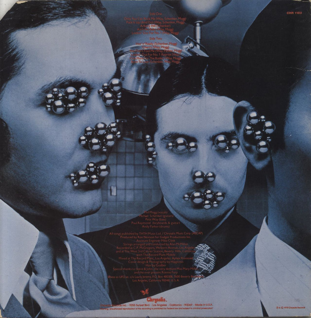 UFO Obsession US vinyl LP album (LP record)