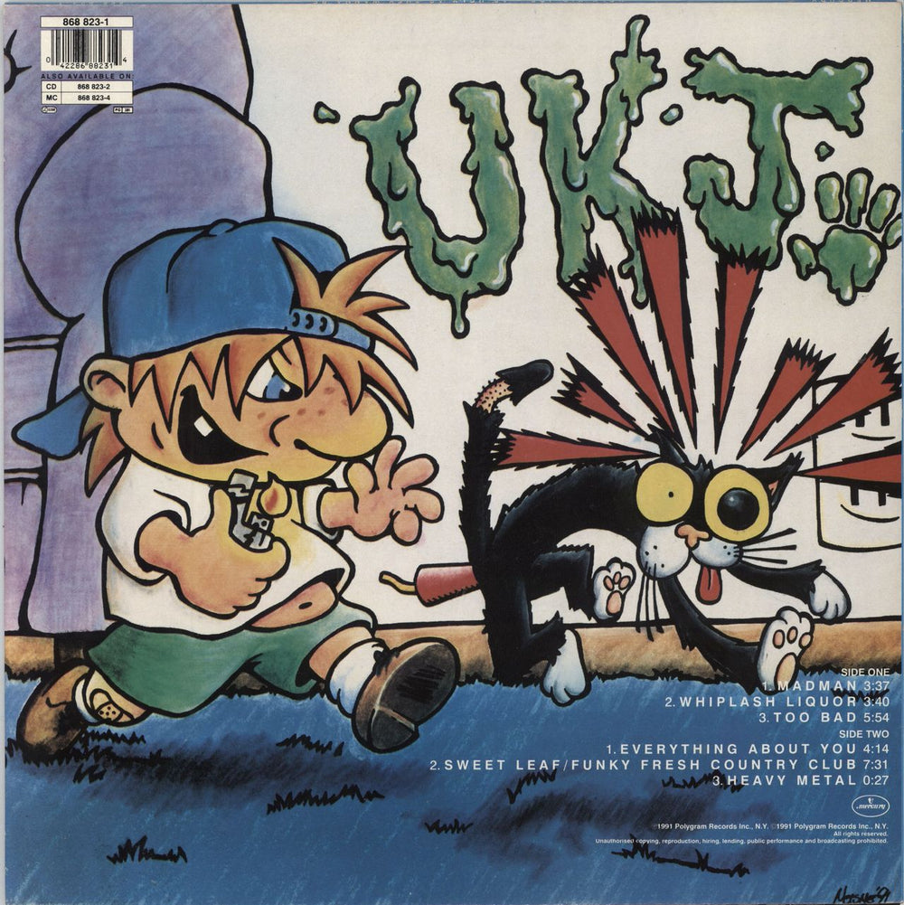 Ugly Kid Joe As Ugly As They Wanna Be - EX US 12" vinyl single (12 inch record / Maxi-single) 042286882314