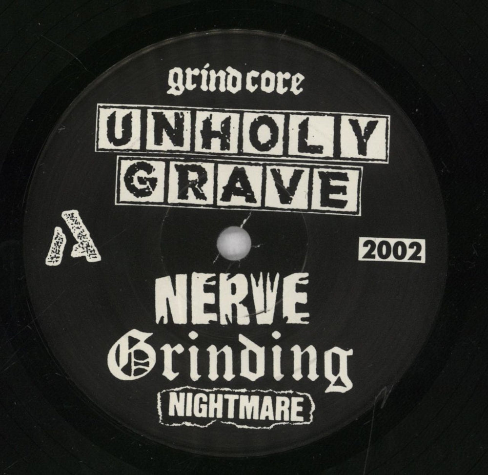 Unholy Grave Chaotic Raw Madness EP US 7" vinyl single (7 inch record / 45) 65J07CH835417