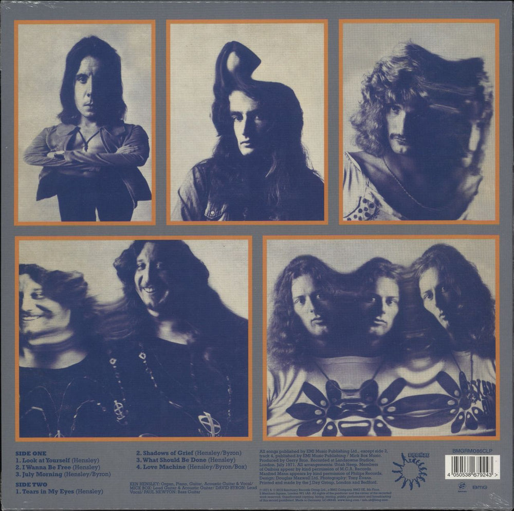 Uriah Heep Look At Yourself: 50th Anniversary - Clear Vinyl + Sealed UK vinyl LP album (LP record) 4050538679243